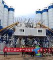 中铁二十一局四公司银昆高速项目拌合站试机成功