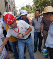 冯琳到中铁二十三局集团海口市政项目现场办公解难题