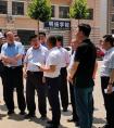  张成家一行到平度城镇老旧小区改造项目调研
