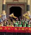 中铁二十局包银铁路项目部国庆假期户外拓展训练活动