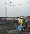 中国水电四局绍兴地铁2号线项目袍江两湖站风亭地连墙首幅浇筑完成