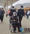 节日期间我值班:延安铁路警察不停歇地为人民服务