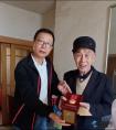 中铁七局一公司慰问抗美援朝志愿军老战士