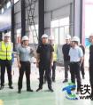 中铁北京工程局一公司总经理王朋到自宜铁路工程邓关制梁场检查指导工作