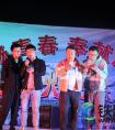 中铁二十一局三公司祁婺高速项目部与沱川乡政府举行篝火联欢晚会