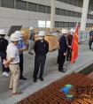 一次身处一线的主题党日——东莞市麻涌镇住建局到佛莞城际麻涌站参观调研