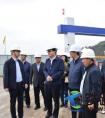 青海省政府副秘书长王志忠一行到中铁二十一局四公司西宁综合保税区项目调研