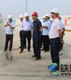 赵超峰到郑济站前ZPZQ-VIII标项目部调研指导工作