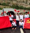 中铁二十三局二公司华南四个项目开展“国旗在工地、祖国在心中”主题演唱活动