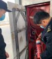 霍邱站派出所开展安全消防检查