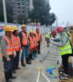 中国水电四局武汉地铁7号线全面部署冬季 施工安全生产工作