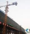 中铁七局五公司郑济铁路跨晨晖路连续梁高压线全部迁改完成