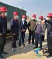 张志明带队到金普铺轨一标调研金普城际铁路工程建设情况