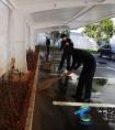 赣州铁路公安处吉安西车站派出所开展防疫卫生大扫除活动