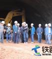 中铁二十一局集团公司在建工程管理委员会副主任王朝阳到四公司兰张三四线铁路项目部检查指导工作