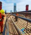 齐齐哈尔民航路跨线桥工程千方百计保工期