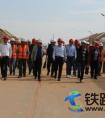 中国铁路兰州铁路局集团公司副总经理孟庆宏到中铁二十一局四公司兰张三四线铁路项目检查工作