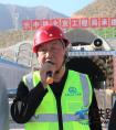 中铁北京工程局中兰铁路香山隧道 进口提前五个月圆满完成施工任务