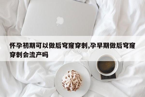 怀孕初期可以做后穹窿穿刺,孕早期做后穹窿穿刺会流产吗